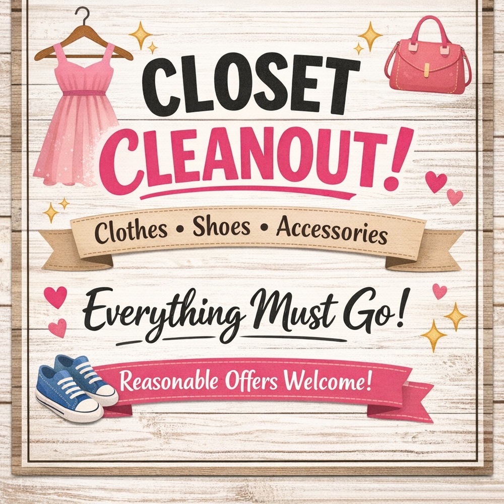 Closet CLEANOUT